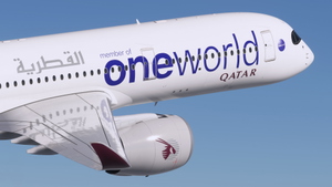 Qatar Airways [A7-ALZ 'Oneworld'] - IniBuilds A350-900 thumbnail 5