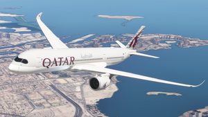 Qatar Airways A7-AML A350-900 thumbnail 4