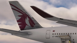 Qatar Airways [A7-ANE 'Oneworld'] - IniBuilds A350-1000 thumbnail 2