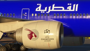 Qatar Airways (A7-BED) UEFA PSG  Champions League [8K] thumbnail 4