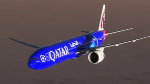 Qatar Airways (A7-BED) UEFA PSG  Champions League [8K] thumbnail 6