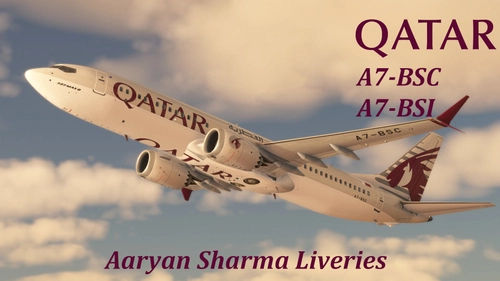 Qatar Airways B737-8 Max pack || iFly 737 max