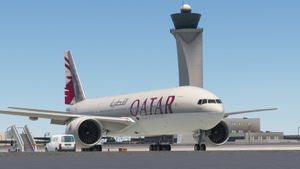 Qatar Airways Boeing 777-200LR – A7-BBH|A7-BBG thumbnail 1