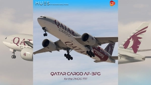 Qatar Airways Cargo A7-BFG "Moved by People" | PMDG Boeing 77F | 8K & 4K thumbnail 1