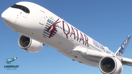 Qatar Airways F-WZNW (High-Fidelity) | inibuilds a350-900