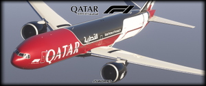 Qatar Airways Formula 1 | PMDG 777-300ER thumbnail 3