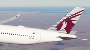 Qatar Airways "oneworld" A7-ANE A350-1000 thumbnail 2