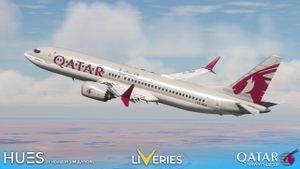 Qatar Airways Pack  w/Cabin - iFly 737 MAX 8 thumbnail 6