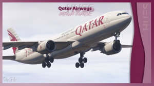 Qatar Airways Pack | iniBuilds A330-300 | w/cabin [8K] thumbnail 6