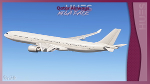 Qatar Airways Pack | iniBuilds A330-300 | w/cabin [8K] thumbnail 7