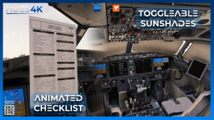 Qatar Airways Pack  w/Cabin - iFly 737 MAX 8 thumbnail 2
