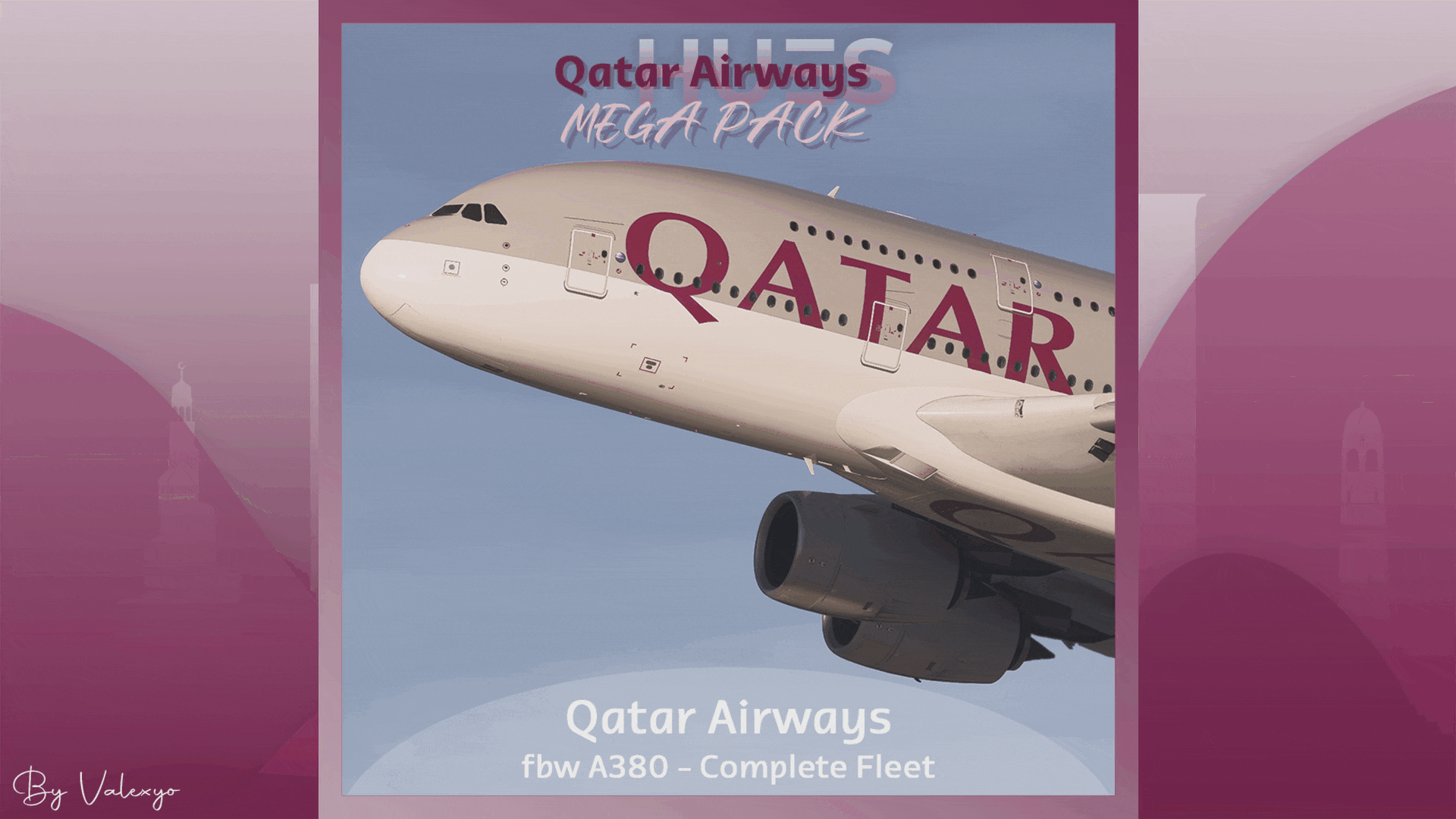 Qatar Airways A380-800　ノーマル塗装 ☆Qatar Airways A380-800 ノーマル塗装 - メルカリ