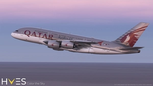 Qatar Airways Fleet w/3D Cabin | FBW A380X   [Smart Decals] thumbnail 3