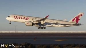 QATAR Airways Fleet  w/ 3D Cabin | A350-900 inibuilds thumbnail 3