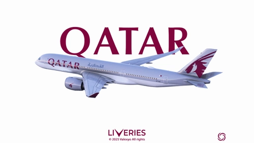 QATAR Airways Fleet  w/ 3D Cabin | A350-900 inibuilds