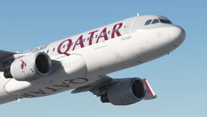Qatar Airways [Package] w/Cabin Fenixsim A320 Sharklet [8K+4K] thumbnail 7