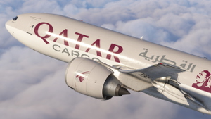 Qatar Cargo | ​A7-BFG (Moved by People) | PMDG 777-F thumbnail 3