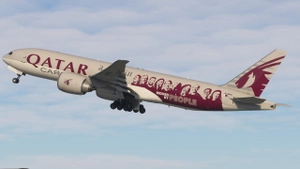 Qatar Cargo | ​A7-BFG (Moved by People) | PMDG 777-F thumbnail 7