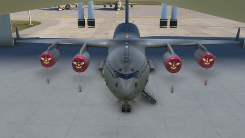 Qatari Air Force C-17A Livery