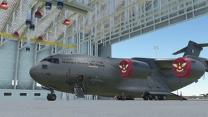 Qatari Air Force C-17A Livery thumbnail 2