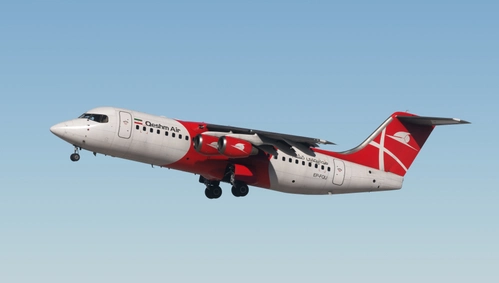 Qeshm Air EP-FQU Just Flight Avro RJ100 - 8K