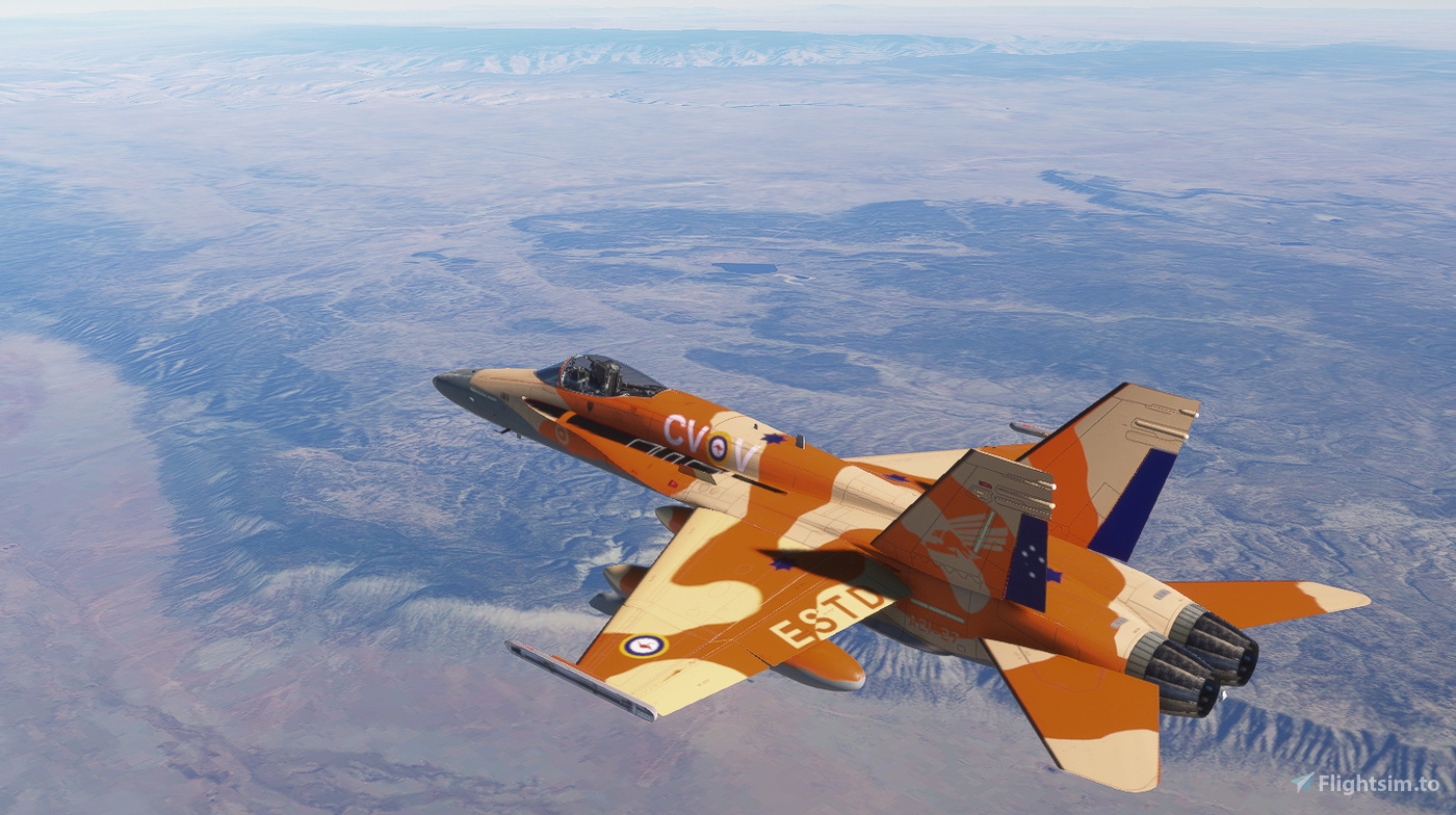 RAAF 3 Sqd 100th Anniversry Livery für Microsoft Flight Simulator | MSFS