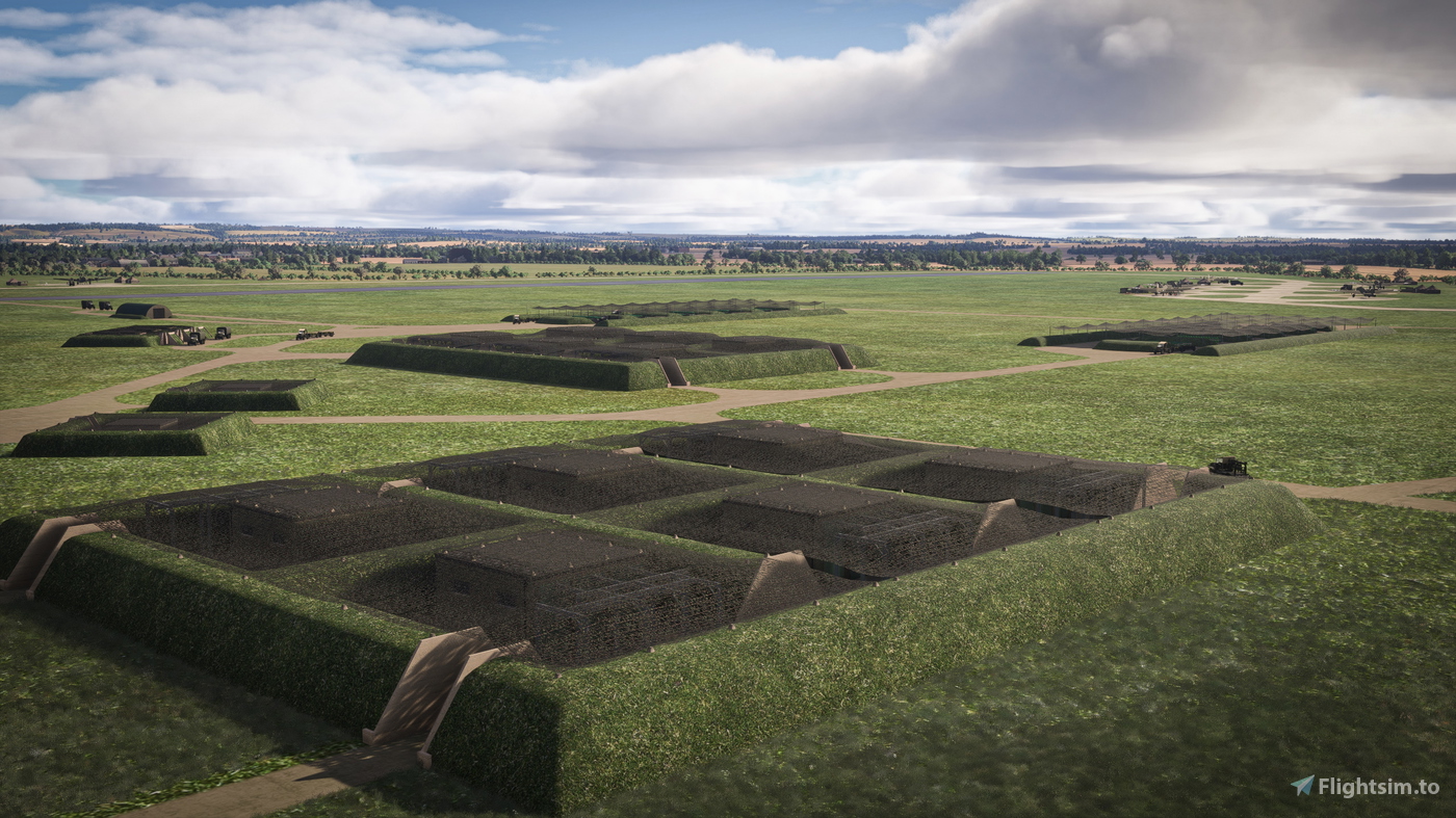 RAF Bassingbourn USAAF 1943 MSFS2024 для Microsoft Flight Simulator | MSFS