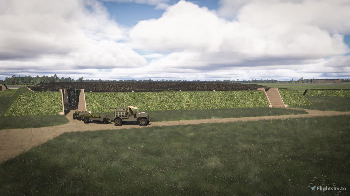 RAF Bassingbourn USAAF 1943 MSFS2024 para Microsoft Flight Simulator | MSFS