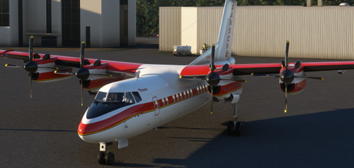 Ransome Airlines N176RA Dash 7