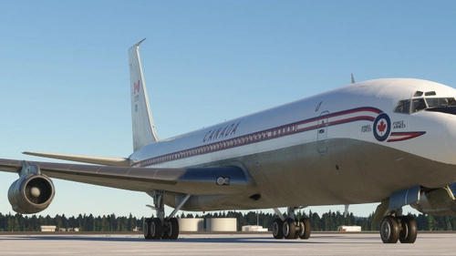 RCAF B707-320 Tail 705