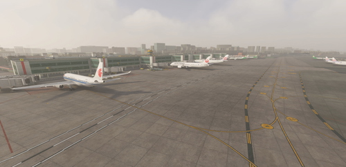 RCSS Taipei Songshan FSLTL Static Aircraft