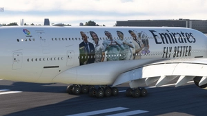 Emirates Real Madrid Livery | 4k thumbnail 4