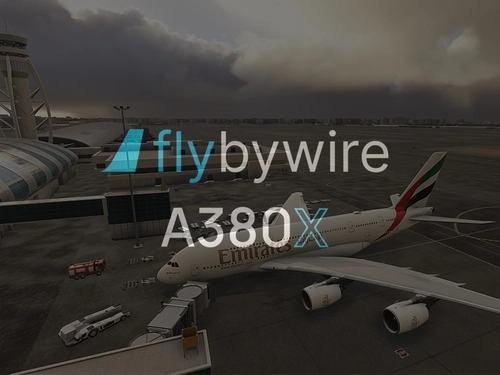 Realistic Custom Camera FlyByWire A380X
