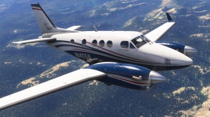 Red Blue Gold Design / King Air C90 GTX thumbnail 5