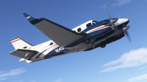 Red Blue Gold Design / King Air C90 GTX thumbnail 8