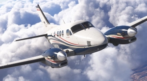 Red Blue Gold Design / King Air C90 GTX thumbnail 1