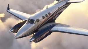Red Blue Gold Design / King Air C90 GTX thumbnail 2