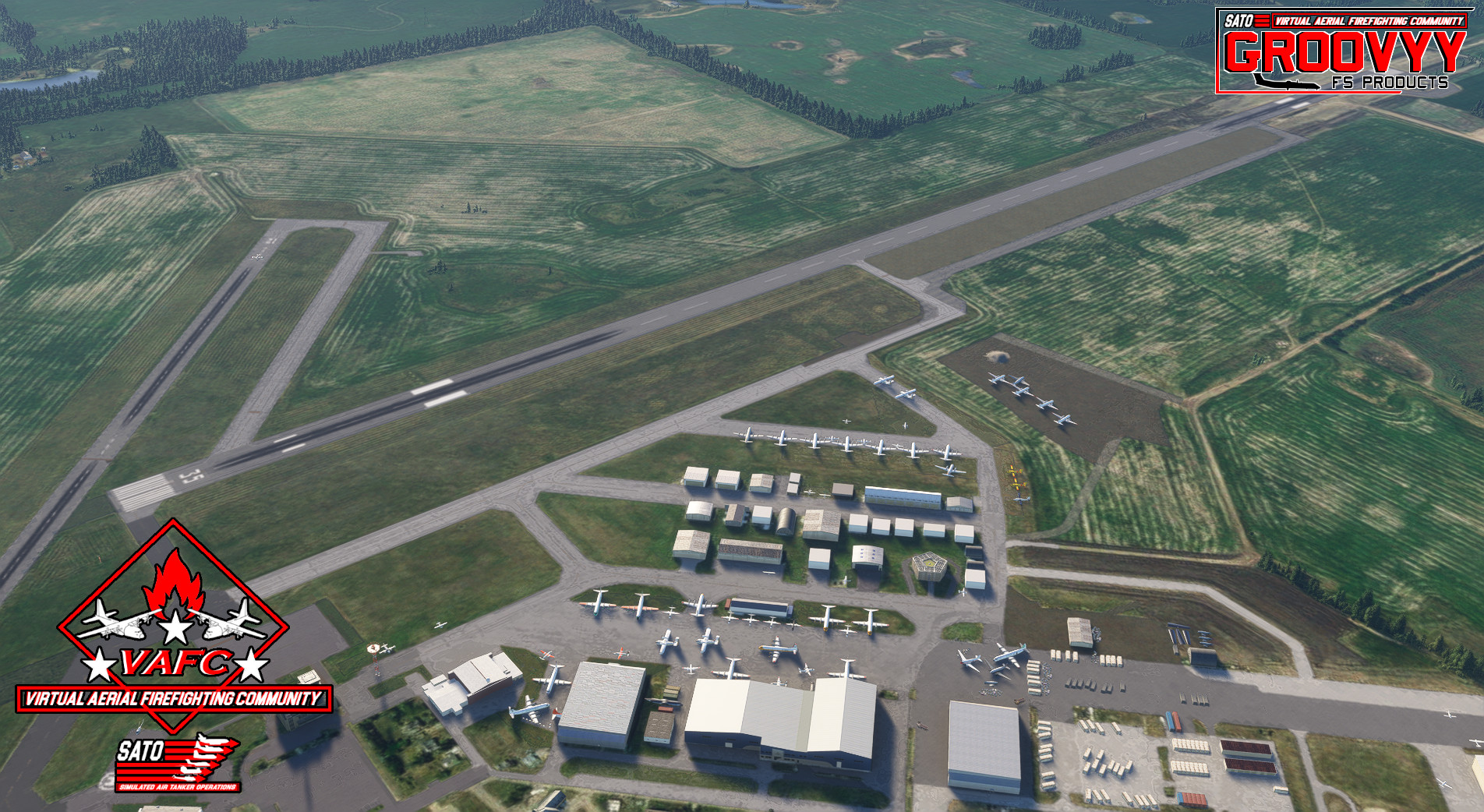 Red Deer Regional Airport - CYQF - Airspray & Buffalo - Image 1