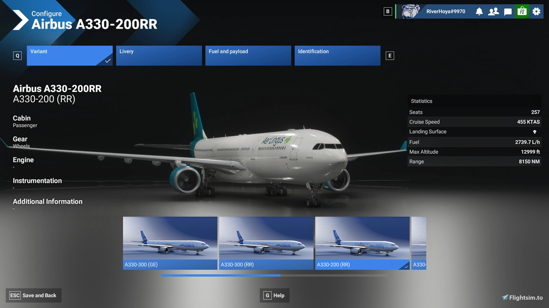 Remove VIP Variants iniBuilds A330 - Image 1