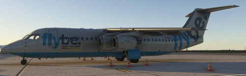 RJ Professional -100 Flybe G-JEBA