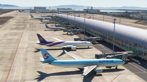 RJBB Osaka Kansai - FSLTL Static Aircraft (Technobrain)
