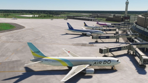 RJCC Sapporo New Chitose - FSLTL Static Aircraft (DominicDesignTeam)