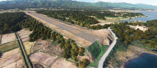 RJSD Sado Airport DEM