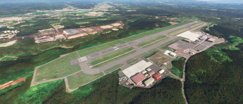RJSK Akita Airport DEM