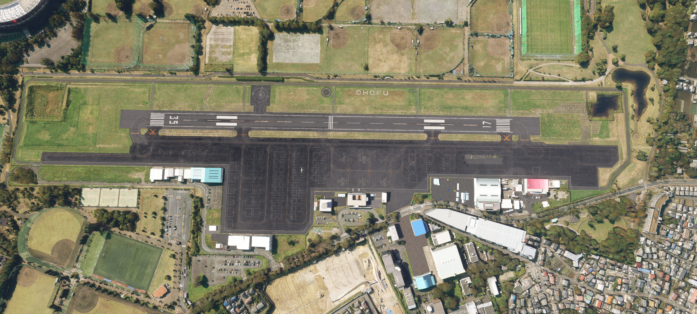 RJTF Chofu Airport Enhanced - Image 1