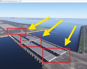 MSFS2024 RJTT Taxiway bridge Fix - Tokyo International Airport （Haneda） thumbnail 1