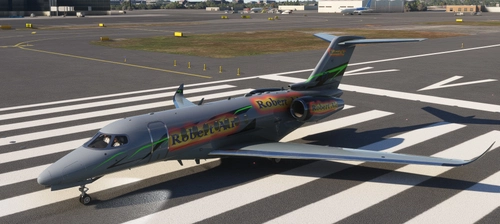 Robert Air Asobo Cessna Longitude Livery