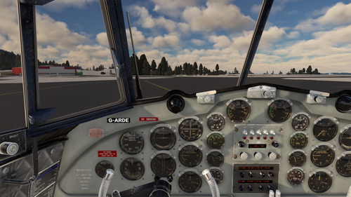 Robert Richardson de Havilland Dove DH. 104 Custom Cameras and Wing Views