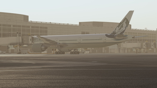 Rocky Mountain Virtual - Boeing 777-300ER N705RM (PMDG) in our 'Passenger' Version 3.1 Livery