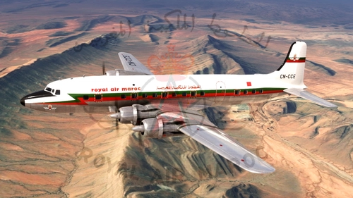 Royal Air Maroc | PMDG DC-6B | CN-CCE | Circa-1957 (semi-fictional)